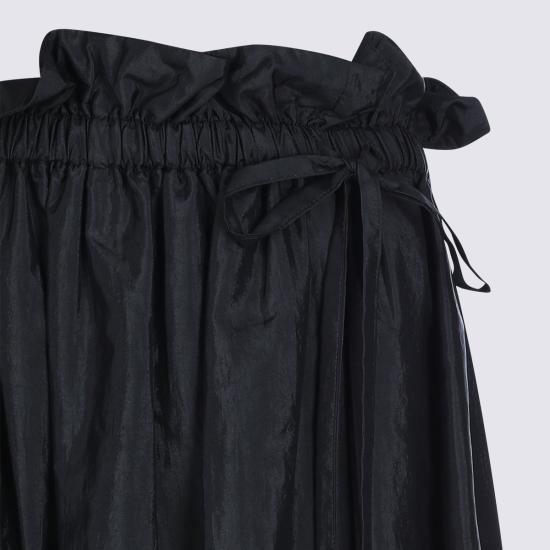 26SS 질샌더 롱 스커트 J40MA0178 J70003001 BLACK - JIL SANDER
