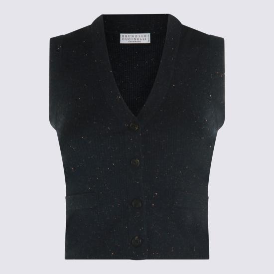 26SS 브루넬로 쿠치넬리 민소매 티셔츠 M9A822216 C7186 BLU FREDDO - BRUNELLO CUCINELLI