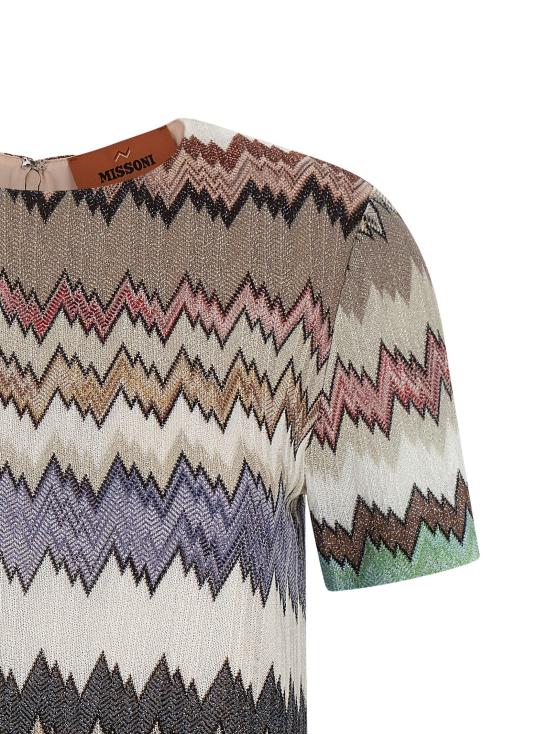26SS 미소니 미디 원피스 DS26SG1OBR014WSM9Y3 - MISSONI