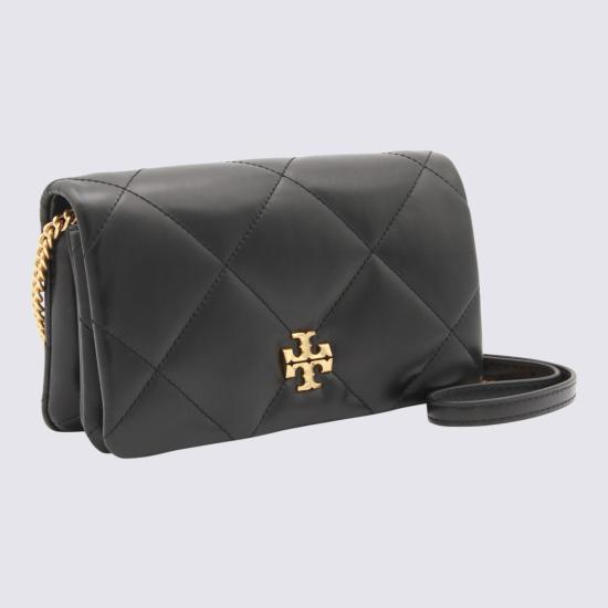 26SS 토리버치 키라 다이아몬드 퀼트 체인 월렛 158624 001 Light Grey - TORY BURCH