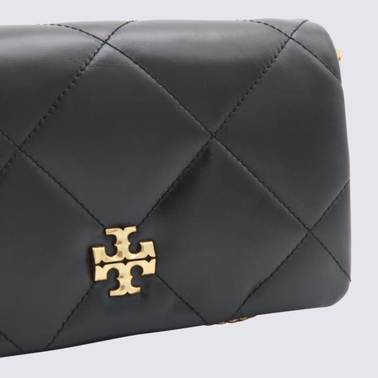 26SS 토리버치 키라 다이아몬드 퀼트 체인 월렛 158624 001 Light Grey - TORY BURCH