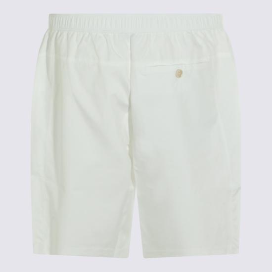 26SS 브루넬로 쿠치넬리 나일론 버뮤다 팬츠 MB4223590T C007 BIANCO - BRUNELLO CUCINELLI