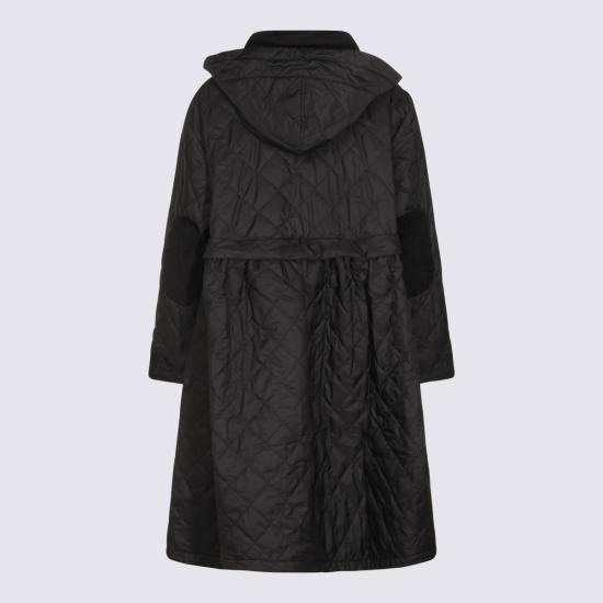 26SS 바버 X 가니 롱패딩 LQU1890 BK11 BLACK CLASSIC TARTAN - BARBOUR X GANNI
