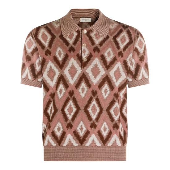26SS 피아젠차 폴로 티셔츠 M1140013001 01214 Rosa