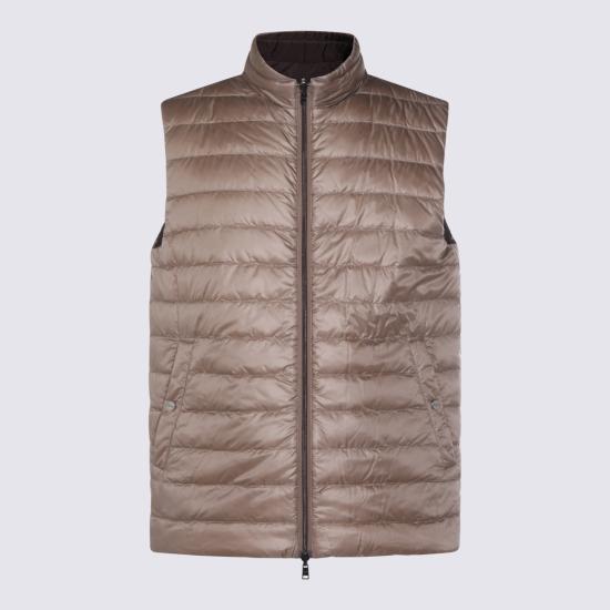 26SS 에르노 패딩 조끼 PI001320U 12020Z2689 TORTORA MARRONE