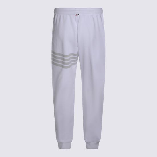 26SS 톰브라운 솔리드 루프백 오버다이 4바 스웨트팬츠 MJQ243A J0007100 WHITE - THOM BROWNE