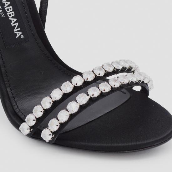 25FW 돌체앤가바나 샌들 CR1925 AT3998S488 NERO CRYSTAL - DOLCE & GABBANA