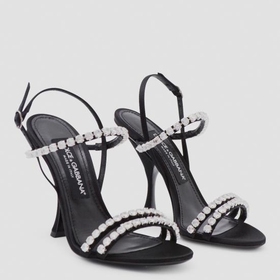 25FW 돌체앤가바나 샌들 CR1925 AT3998S488 NERO CRYSTAL - DOLCE & GABBANA
