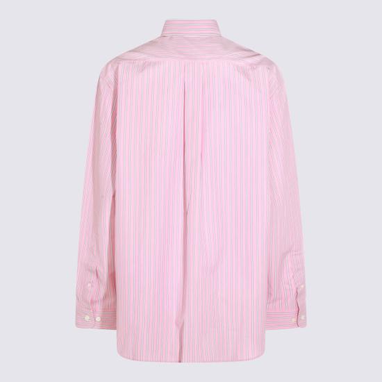 26SS 미우미우 코튼 셔츠 MK2007SOOO 180UF0028 Rosa - MIU MIU