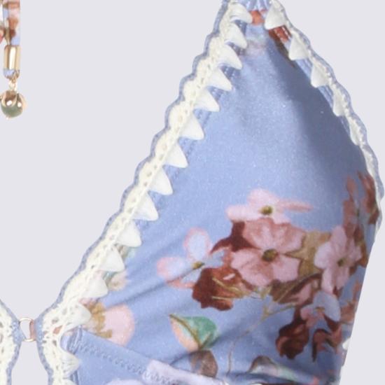 26SS 짐머만 원피스 수영복 5768WRS261 CFLR CHAMBRAY FLORAL - ZIMMERMANN