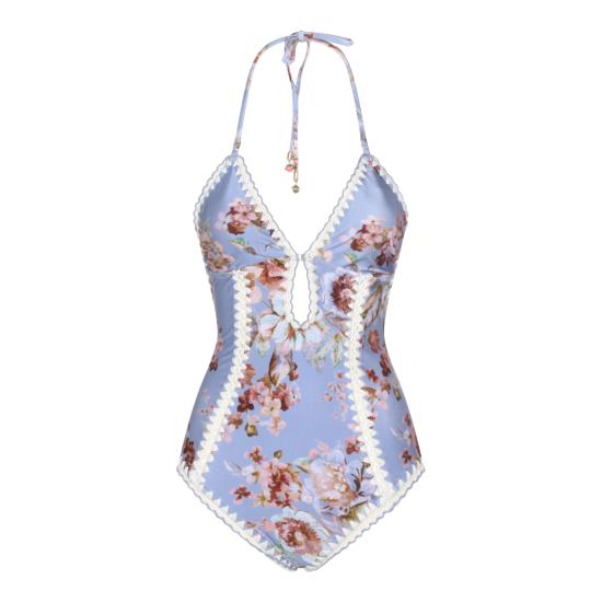 26SS 짐머만 원피스 수영복 5768WRS261 CFLR CHAMBRAY FLORAL