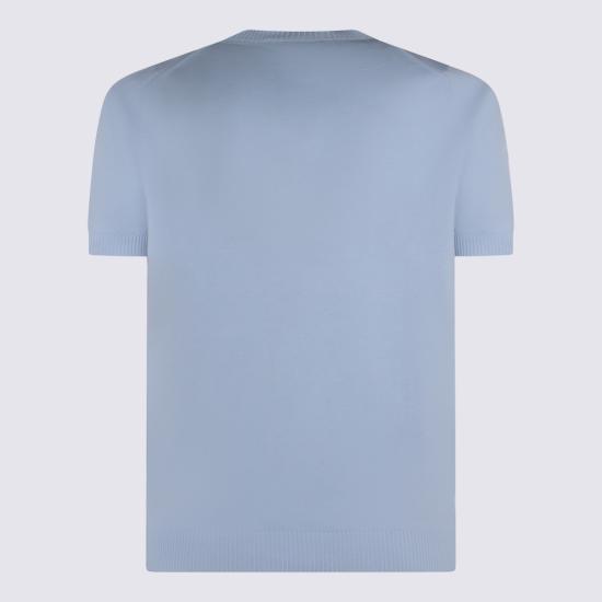 26SS 말로 반팔 티셔츠 UXA389 F3L27E3584 AZZURRO - MALO