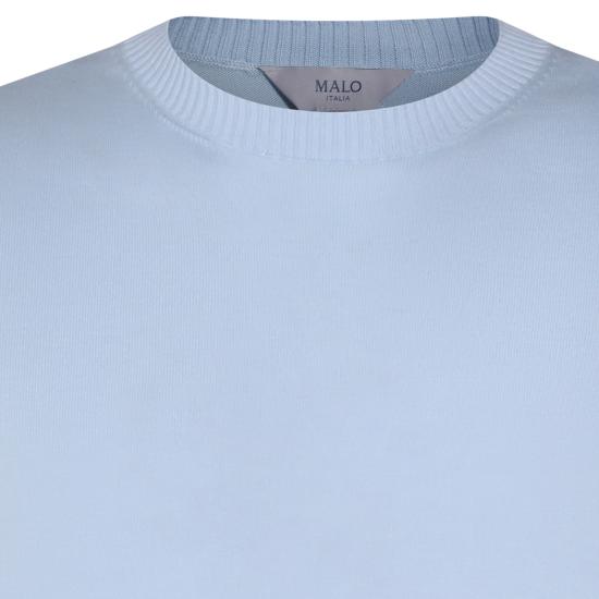 26SS 말로 반팔 티셔츠 UXA389 F3L27E3584 AZZURRO - MALO