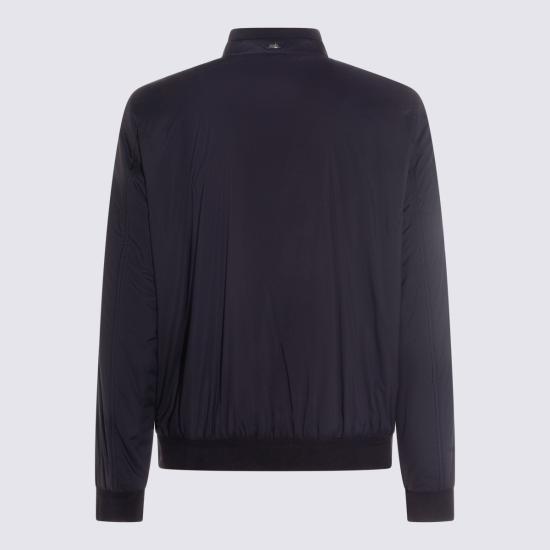 26SS 에르노 에코에이지 하이 카라 봄버 자켓 GI000414U 12456Z9300 Nero - HERNO