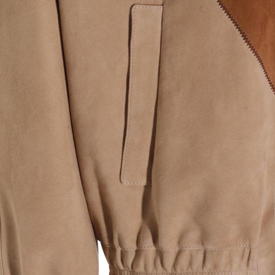 26SS 발렌티노 가라바니 가죽 자켓 8V3NB00V B8JD8X NATURAL - VALENTINO GARAVANI