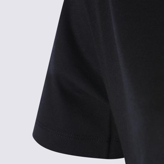 26SS 몽클레어 자수 로고 코튼 티셔츠 L10938C00029 89AUO999 BLACK - MONCLER