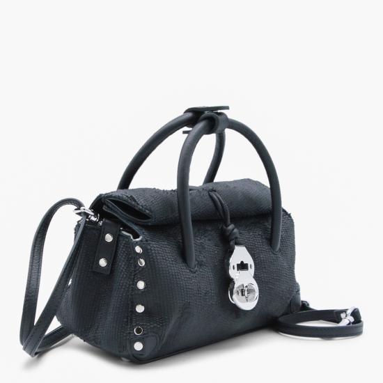 26SS 자넬라토 토트백 068750B 2260000Z0001 Black - ZANELLATO