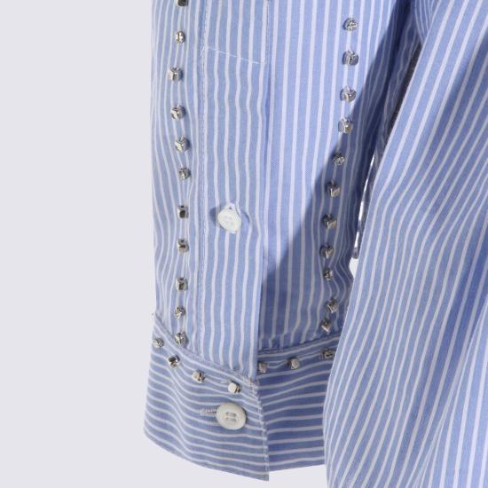 26SS 핑코 셔츠 106225 A32RZE5 BIANCO AZZURRO - PINKO