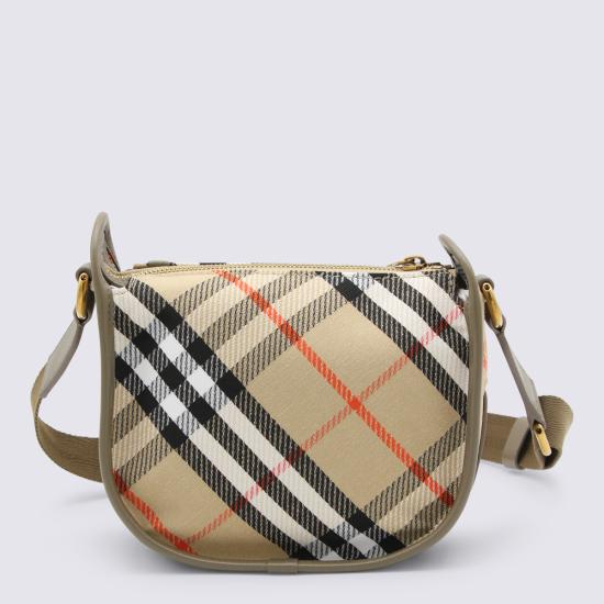 26SS 버버리 미니 B 클립 메신저 백 8119657 B9368 SAND - BURBERRY