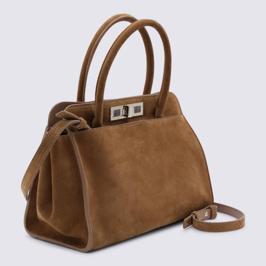 26SS 파비아나 필리피 토트백 BGD266A852 M0001268 Marrone - FABIANA FILIPPI