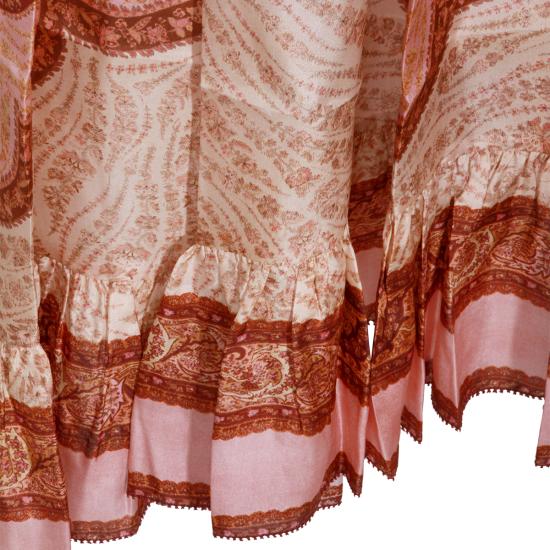 26SS 짐머만 롱 스커트 5656SRS262 TBML TAPESTRY BURGUNDY MULTI - ZIMMERMANN