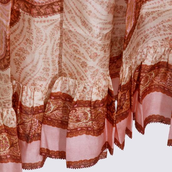 26SS 짐머만 롱 스커트 5656SRS262 TBML TAPESTRY BURGUNDY MULTI - ZIMMERMANN