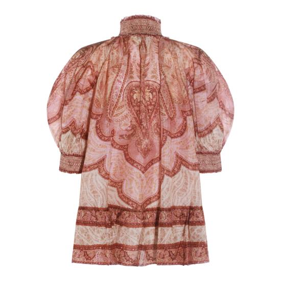 26SS 짐머만 블라우스 5655TRS262 TBML TAPESTRY BURGUNDY MULTI - ZIMMERMANN