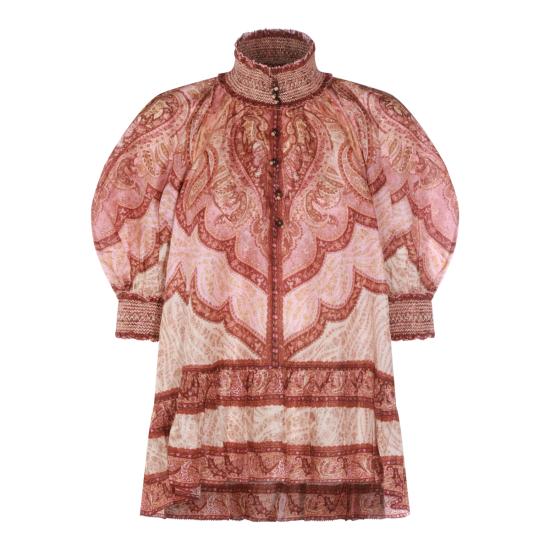 26SS 짐머만 블라우스 5655TRS262 TBML TAPESTRY BURGUNDY MULTI