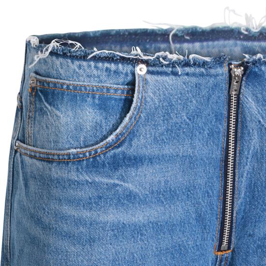 26SS 알렉산더 왕 데님 팬츠 4DC1264902 400C VINTAGE MARBLED BLUE - ALEXANDER WANG