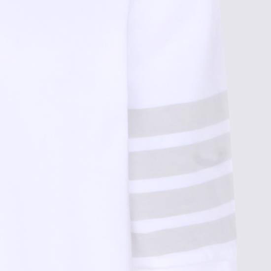 26SS 톰브라운 코튼 저지 4바 티 MJS303A J0253100 WHITE - THOM BROWNE