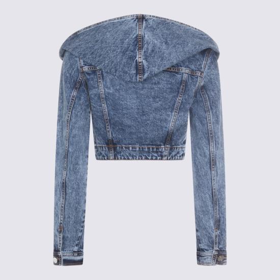 26SS 알라이아 자켓 AA9V0306T535C 524 BLEU NEIGE - ALAIA