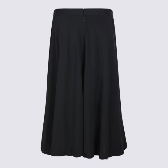 26SS 토템 미디 스커트 261WRB0405 FB0122001 Black - TOTEME