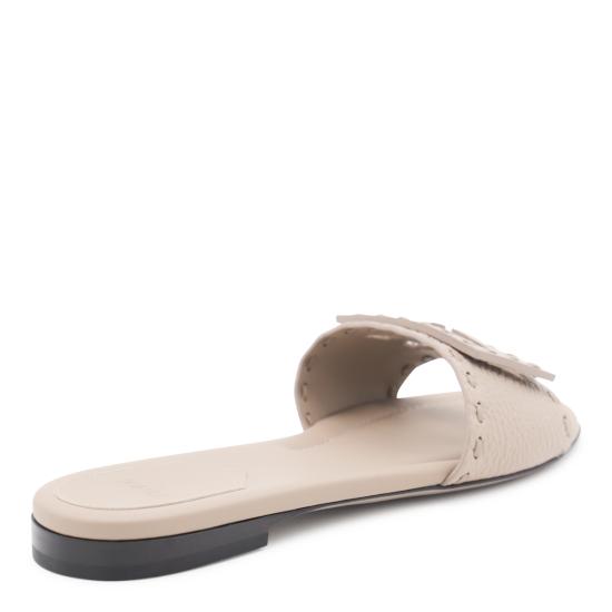 26SS 펜디 바게트 시에나 레더 슬라이드 8R8136 AQY2F1MXM TORTORA - FENDI