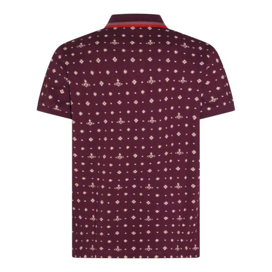 26SS 비비안웨스트우드 폴로 티셔츠 2H01000U J00AVO201 BURGUNDY - VIVIENNE WESTWOOD
