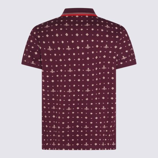26SS 비비안웨스트우드 폴로 티셔츠 2H01000U J00AVO201 BURGUNDY - VIVIENNE WESTWOOD