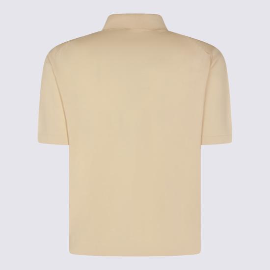 26SS 피아젠차 폴로 티셔츠 M1140018001 005030 Panna - PIACENZA 1733