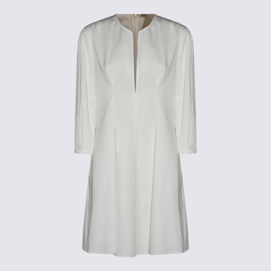 26SS 토템 미디 원피스 262WRD0336 FB0490047 White