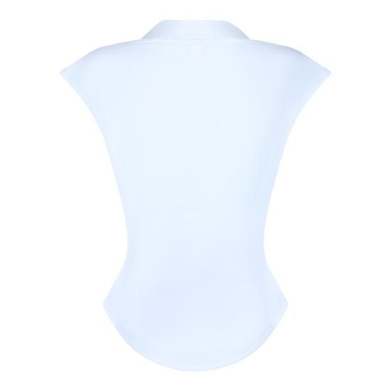 26SS 알라이아 반팔 티셔츠 AA9I0021J095C 000 BLANC - ALAIA