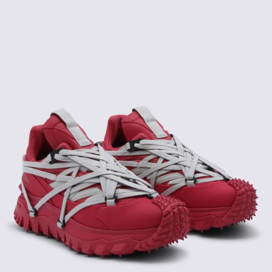 26SS 릭오웬스 몽클레어 스니커즈 MU01F4M10A M4321451 CARNELIAN - RICK OWENS MONCLER