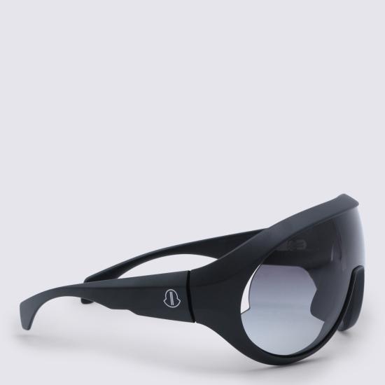 26SS 릭오웬스 몽클레어 선글라스 MU01F0001 GBLKMB0909 Black - RICK OWENS MONCLER