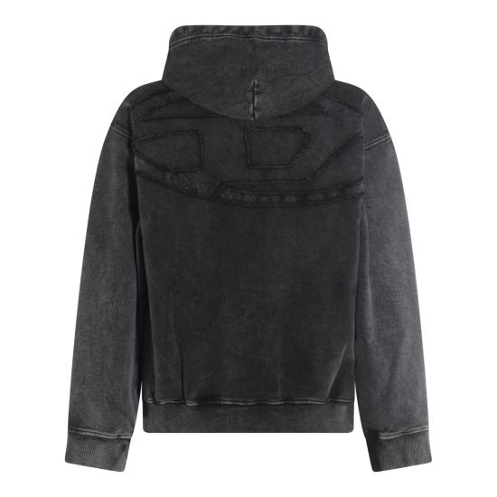 26SS 디젤 s-boxt-hood-den 후드티셔츠 A19325 0KIBZ9XXA GREY - DIESEL