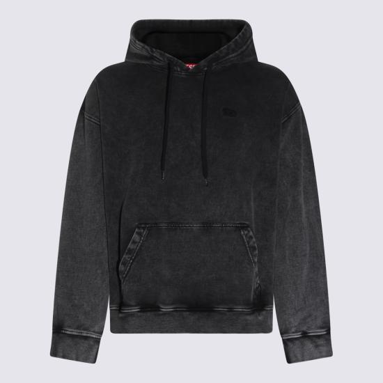 26SS 디젤 s-boxt-hood-den 후드티셔츠 A19325 0KIBZ9XXA GREY - DIESEL