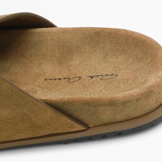 26SS 릭 오웬스 뮬/슬리퍼 RU01F2809 LCSU104 Brown - RICK OWENS