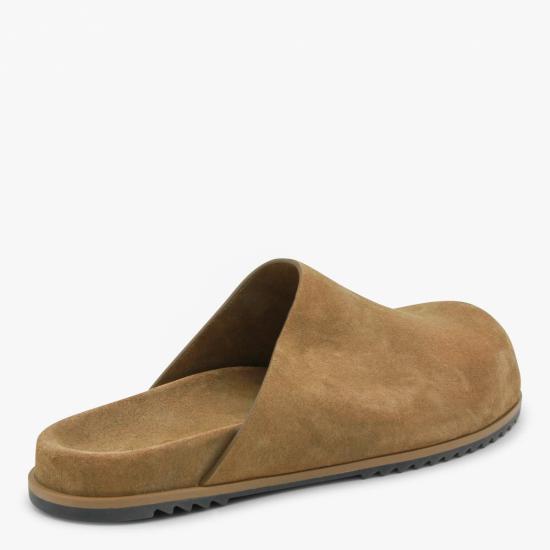 26SS 릭 오웬스 뮬/슬리퍼 RU01F2809 LCSU104 Brown - RICK OWENS