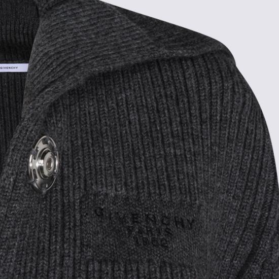 25FW 지방시 가디건 BWK00K 4ZSM033 SLATE BLEND - GIVENCHY