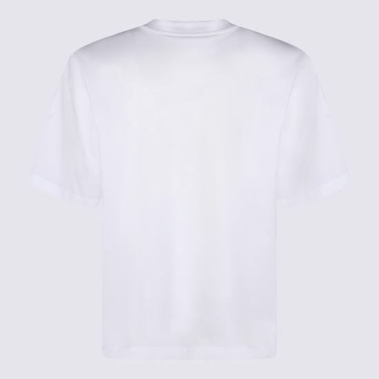 26SS 마르니 반팔 티셔츠 HUMU0223S2 USCY86LOW01 WHITE - MARNI