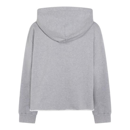 26SS MM6 메종마르지엘라 후드 티셔츠 S52GU0252 S25337853M GREY MELANGE - MM6 MAISON MARGIELA