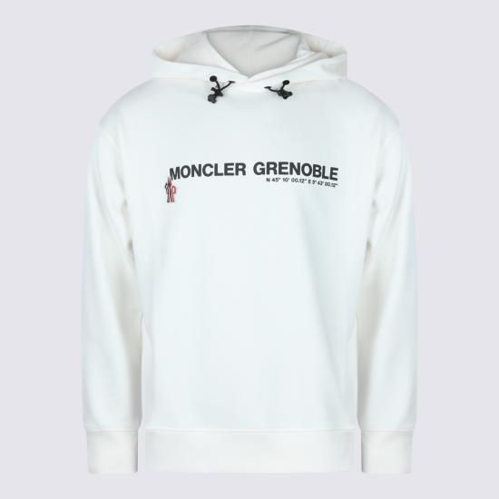 26SS 몽클레어 후드 티셔츠 L10978G00011 8098U041 White