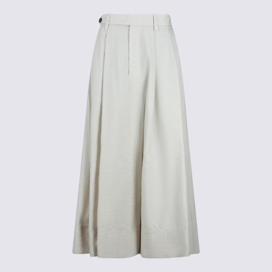26SS 브루넬로 쿠치넬리 롱 스커트 M0F79G3951 C9593 QUARZO - BRUNELLO CUCINELLI