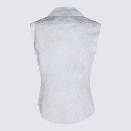 26SS 비비안웨스트우드 블라우스 15010067 W01ELA301 STAINED WHITE - VIVIENNE WESTWOOD